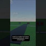 How To Make Full Sized Crossings In RSS Roscale Roblox Howto