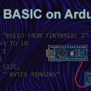 Tiny Basic With Arduino