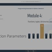 PCAP Programming Essentials In Python Module 4 Functions Part 2