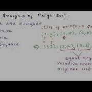 Analysis Of Merge Sort Algorithm