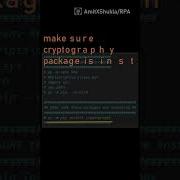 ChatGPT Encrypt And Decrypt A File