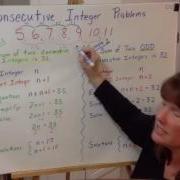 Intro Algebra Mini Lesson On Consecutive Integer Problems