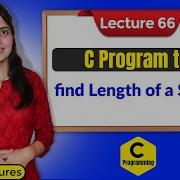 C 66 Program To Find Length Of A String C Programming Language