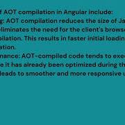 What Is An AOT Compilation In Angular Angular Angular Developer Frontenddevelopment Coding
