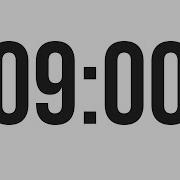 9 MINUTE TIMER COUNTDOWN TIMER MINIMAL