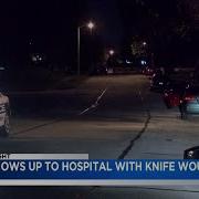 Victim Shows Up To Hospital With Knife Wound