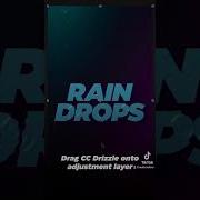 Create Rain Drops In After Effects Aftereffects Motiongraphics