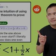 I Don T Get The Intuition Of Using Mean Value Theorem To Prove Inequalities Reddit R Calculus