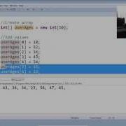 Массивы в Java 5 1