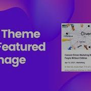 Divi Theme Tutorial How To Add Post Featured Image