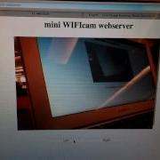Mini WIFIcam Webserver Test Video