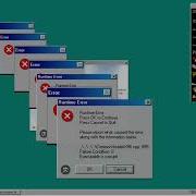 Windows 98 Crazy Error Test