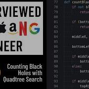 Counting Black Holes Python Interview With A FAANG Engineer