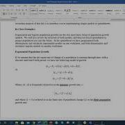 Exponential Growth On Excel