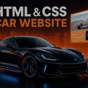 Modern Car Website Design Part 3 Services Cards Hover Effects Using HTML CSS