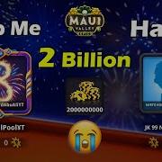 8 Ball Pool 2 Billion Coin Table First Match With Hacker