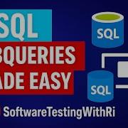 Lecture 11 SQL Subqueries Made Easy