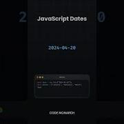 Master JavaScript Date Methods Tips And Tricks You Must Know Js Programming Codemonarch