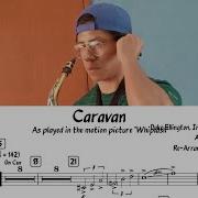 Caravan Whiplash Part Sax Alto Transcripción Sheet Music