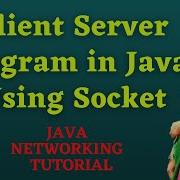 Client Server Program In Java Using Netbeans Socket Programming On Java Java Networking