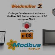 Codesys U OS Modbus TCP Client To Server Coms