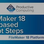 FileMaker 18 New Features File Based Script Steps