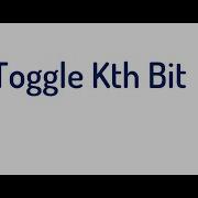 Bit Manipulation Series Toggle Kth Bit