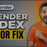 Blender Index Error Fix Quick Python Solution