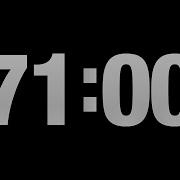 Countdown Timer 1 Hour And 11 Minutes 71 Minutes