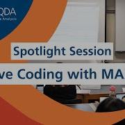Spotlight Session Creative Coding In MAXQDA