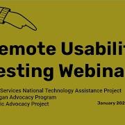 Usability Testing Training 1 25 2022