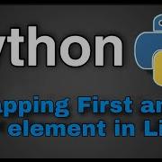 Python Practice Programs Swapping First And Last Element Of List