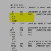 36 Intel 8008 Assembly Video 5 Assembler Directives Or Pseudo Opcodes
