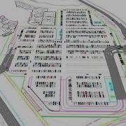 KCV Korea Culture Valley Parking Simulation Using PTV VISSIM