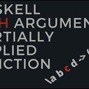 Haskell Partially Applied Function To N Th Argument