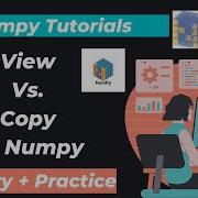 17 View Vs Copy In Numpy