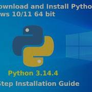 Как скачать и установить Python 3 14 4 на Windows 10 64 бит