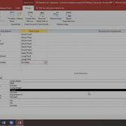 Creating Database Using Blank Database MS Access 2019