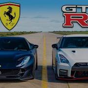 Ferrari V12 Vs NISMO V6 DRAG RACE