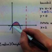 Calculus Find The Volume Using The Shell Method 2