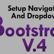 Bootstrap 4 Alpha Tutorial Navigation And Dropdown Menu