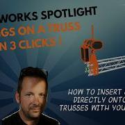 Slings On A Truss In 3 Clicks Vectorworks Spotlight Quick Tip Vectorworksmovies