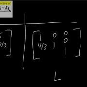 LU Decomposition 3x3 Matrix Example