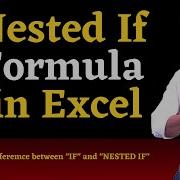 Nested If Formula In Excel What Is Nested If In Excel Nested If Explain In Hindi Perfect Example