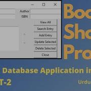 Book Shop Project In Python Part 2 Book Store Project Python Project Python Project Ideas