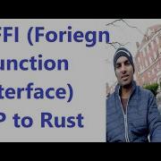 Rust FFI Foreign Function Interface