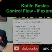 Kotlin Basics If Expression With Range And If Else If Practical Demo