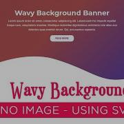 Css Wavy Background Using Html Pure Css Animated Wavy Background Css Wavy Background No Image