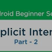 22 Android Tutorial Explicit Intent Part 2