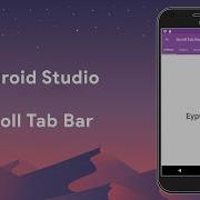 Android Studio Scroll Tab Bar